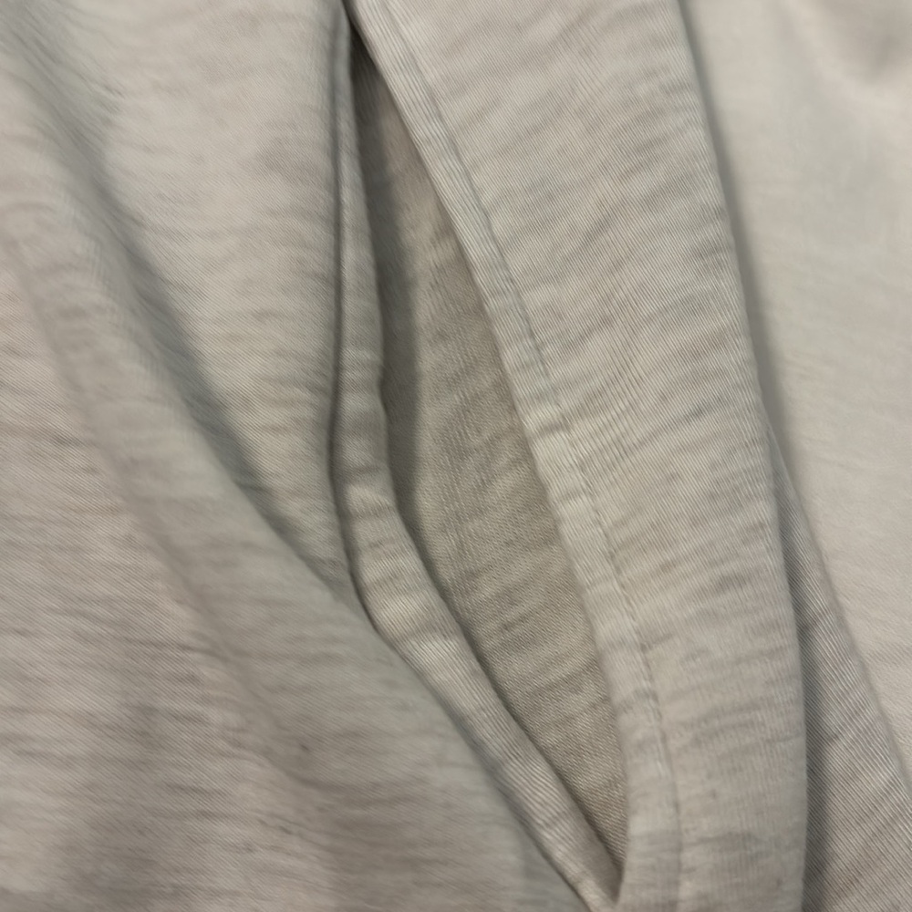 Varley Light Gray Anset wrap jacket SZ XL button closure super soft athleisure - Picture 16 of 16